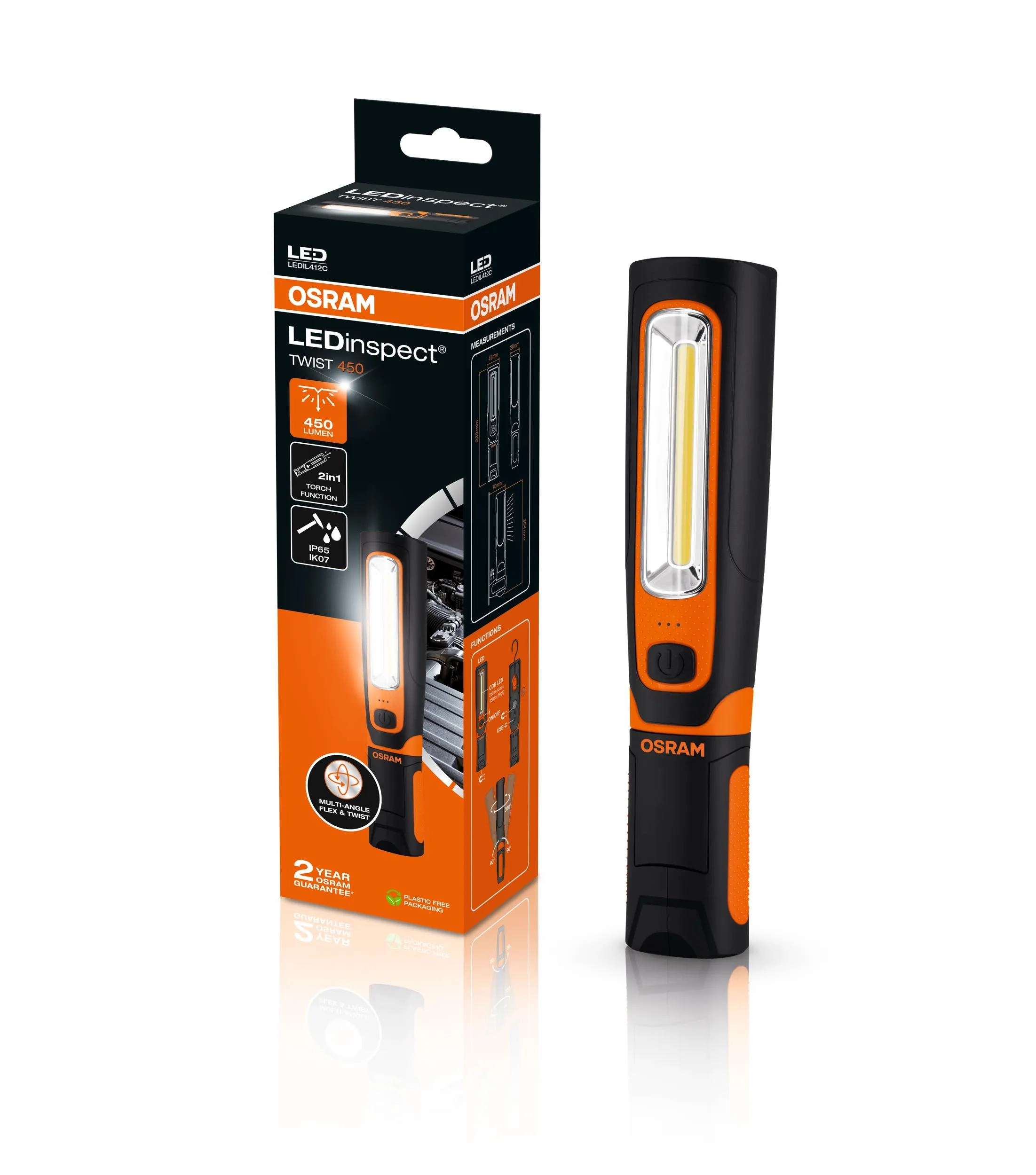 Osram - LEDIL412C - LED Inspect Twist450