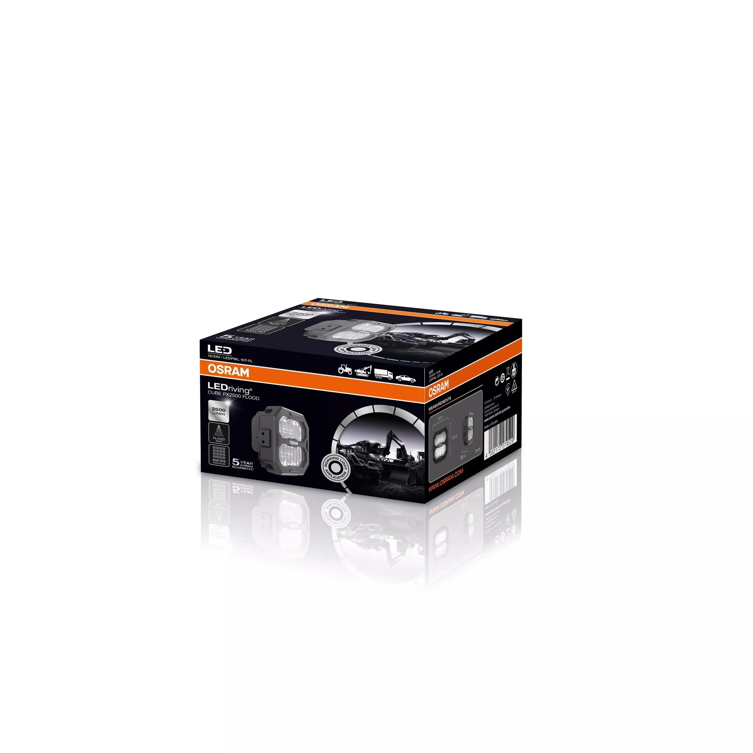 Osram - LEDPWL107FL - LEDriving® Cube PX2500 Flood
