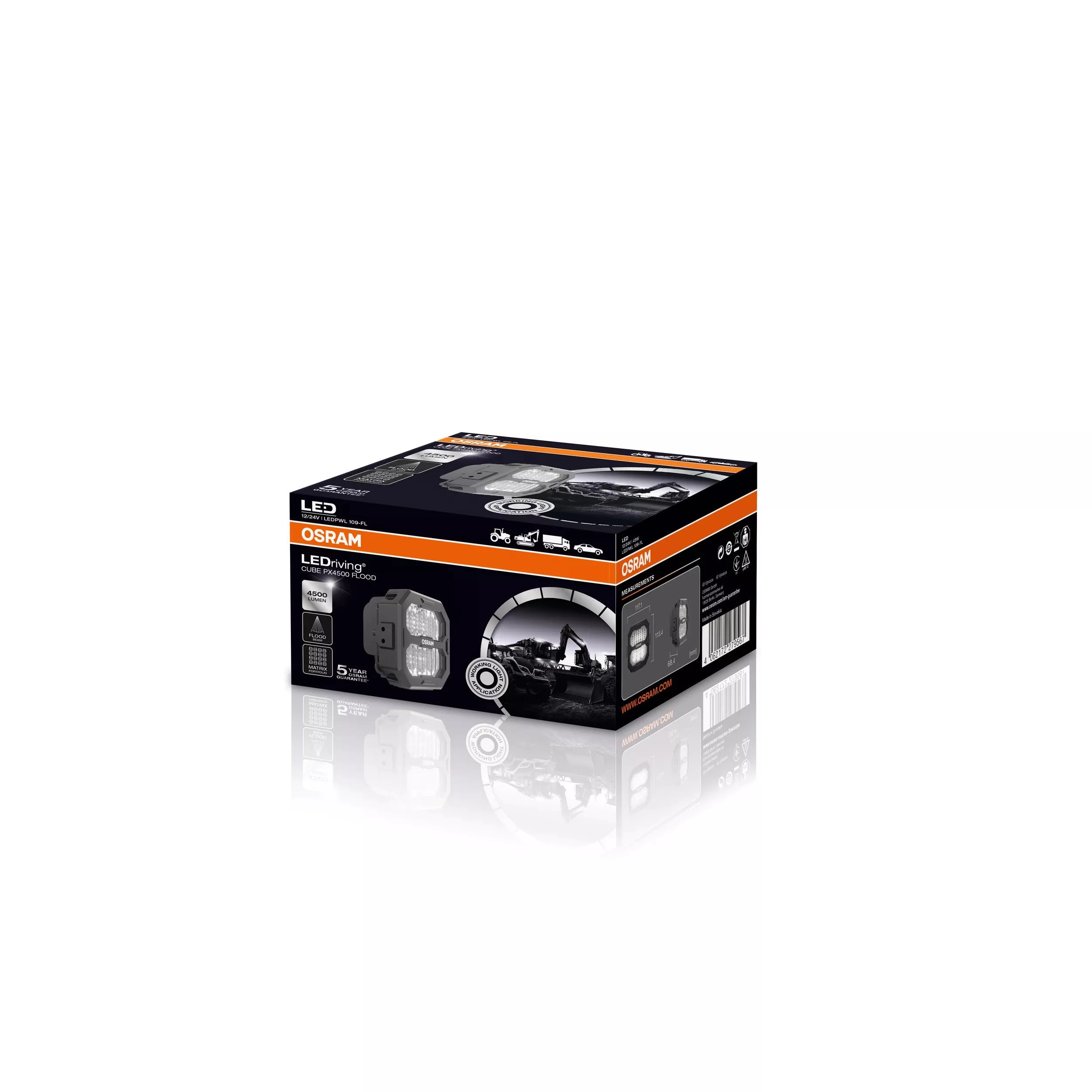 Osram - LEDPWL109FL - LEDriving® Cube PX4500 Flood