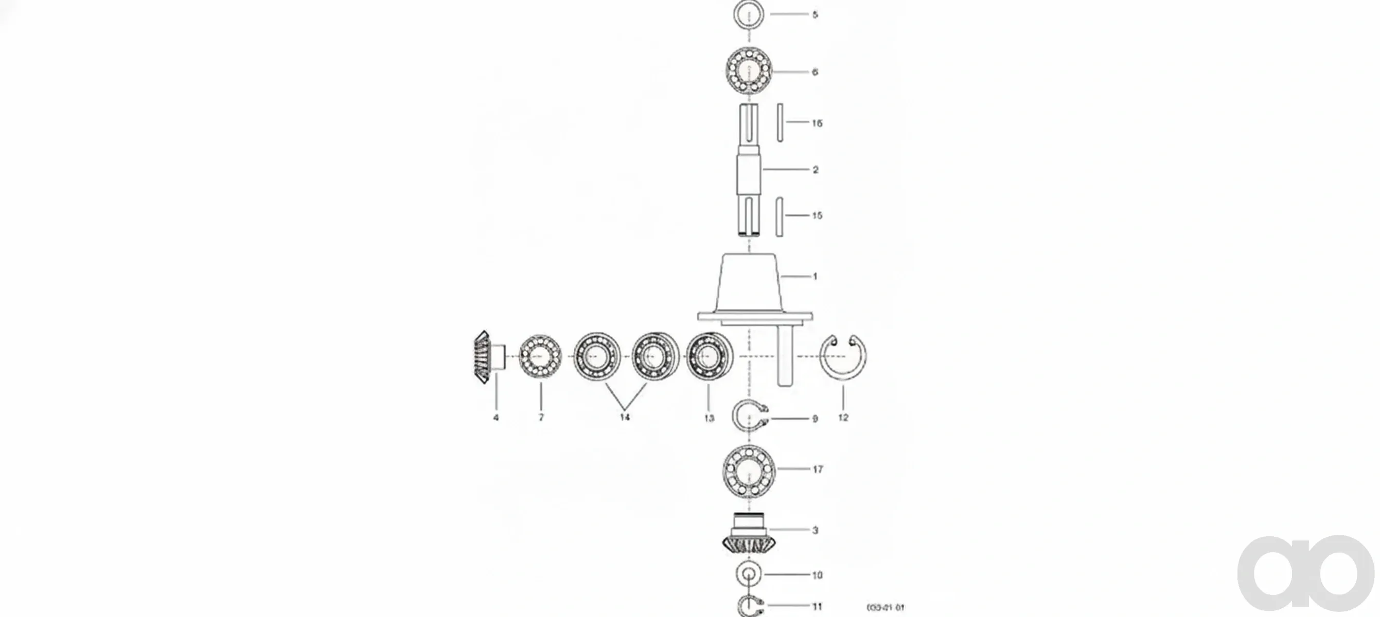 Pöttinger - 00333601610 - Kegelrad T = 21 SW-27MM