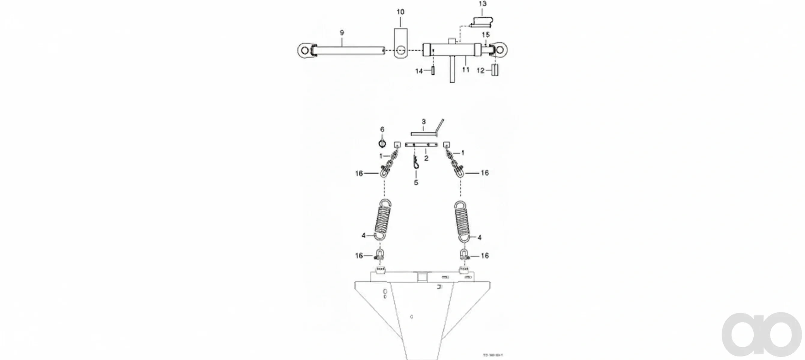 Pöttinger - 00435703 - Halter