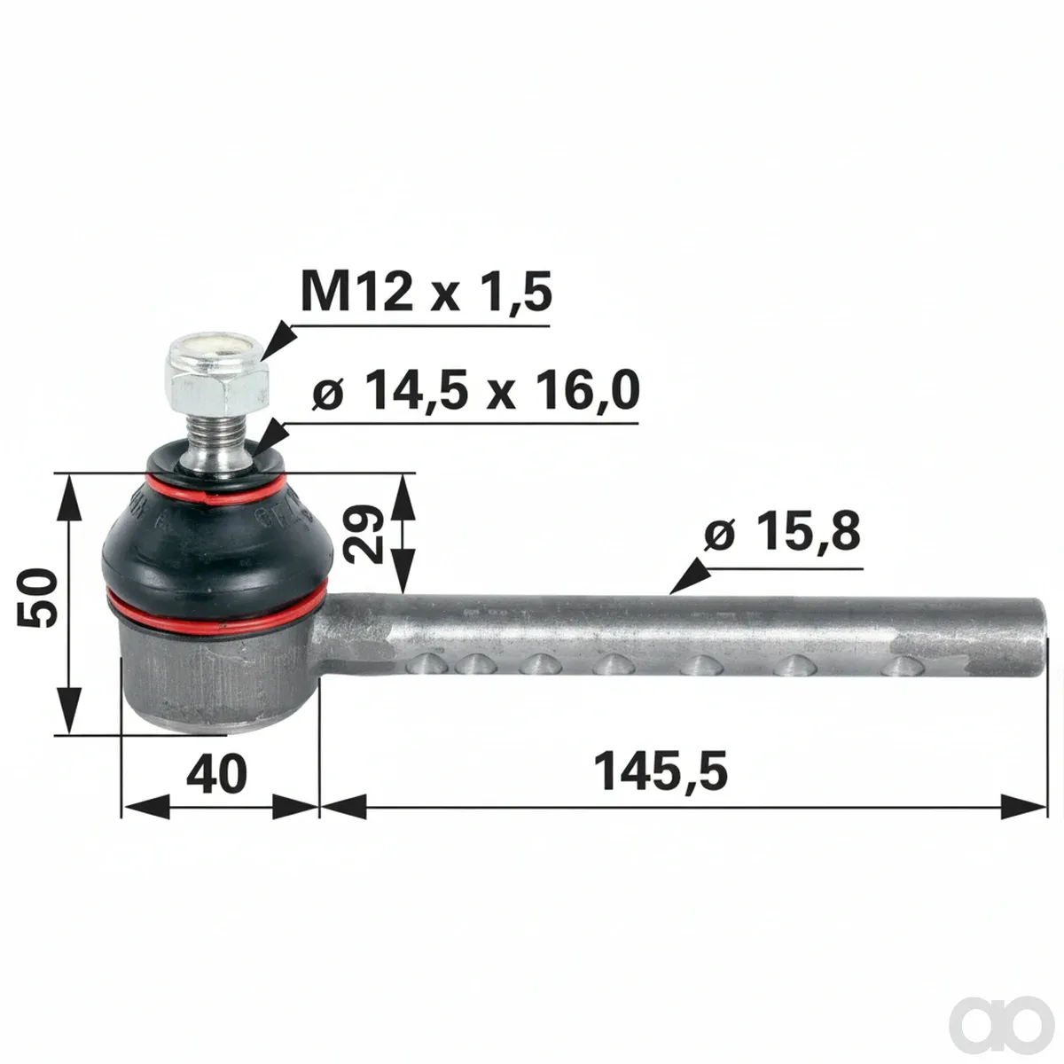 Prillinger - 00110363 - Kugelgelenk Anstelle Von Mf 18