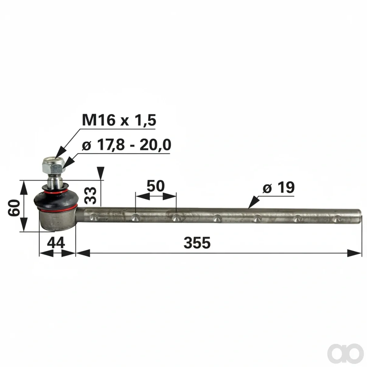 Prillinger - 00110367 - Kugelgelenk Anstelle Von Mf 88