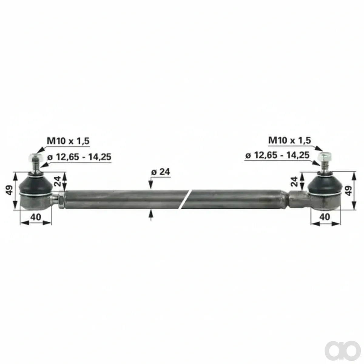 Prillinger - 00110374 - Spurstange Komplett Reform Laenge