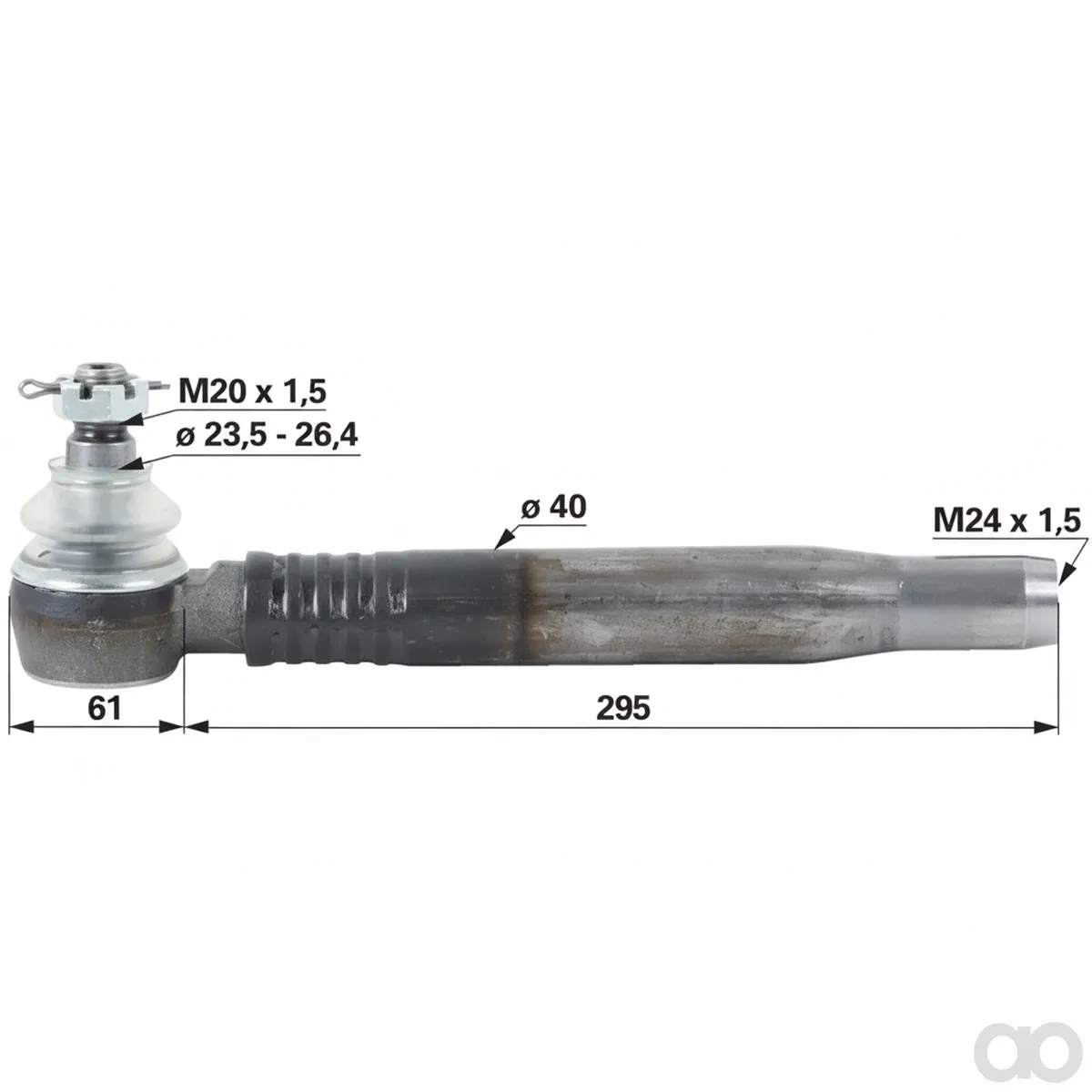 Prillinger - 00110598 - Kugelgelenk M24X1,5 Innengewinde