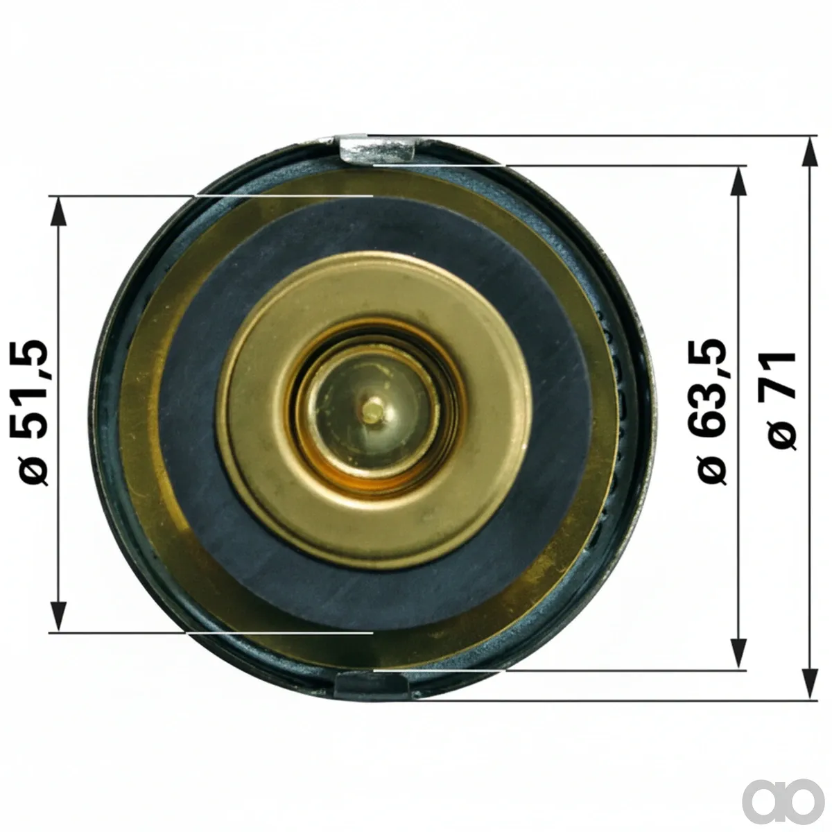 Prillinger - 00112020 - Kuehlerverschluss Anstelle Von