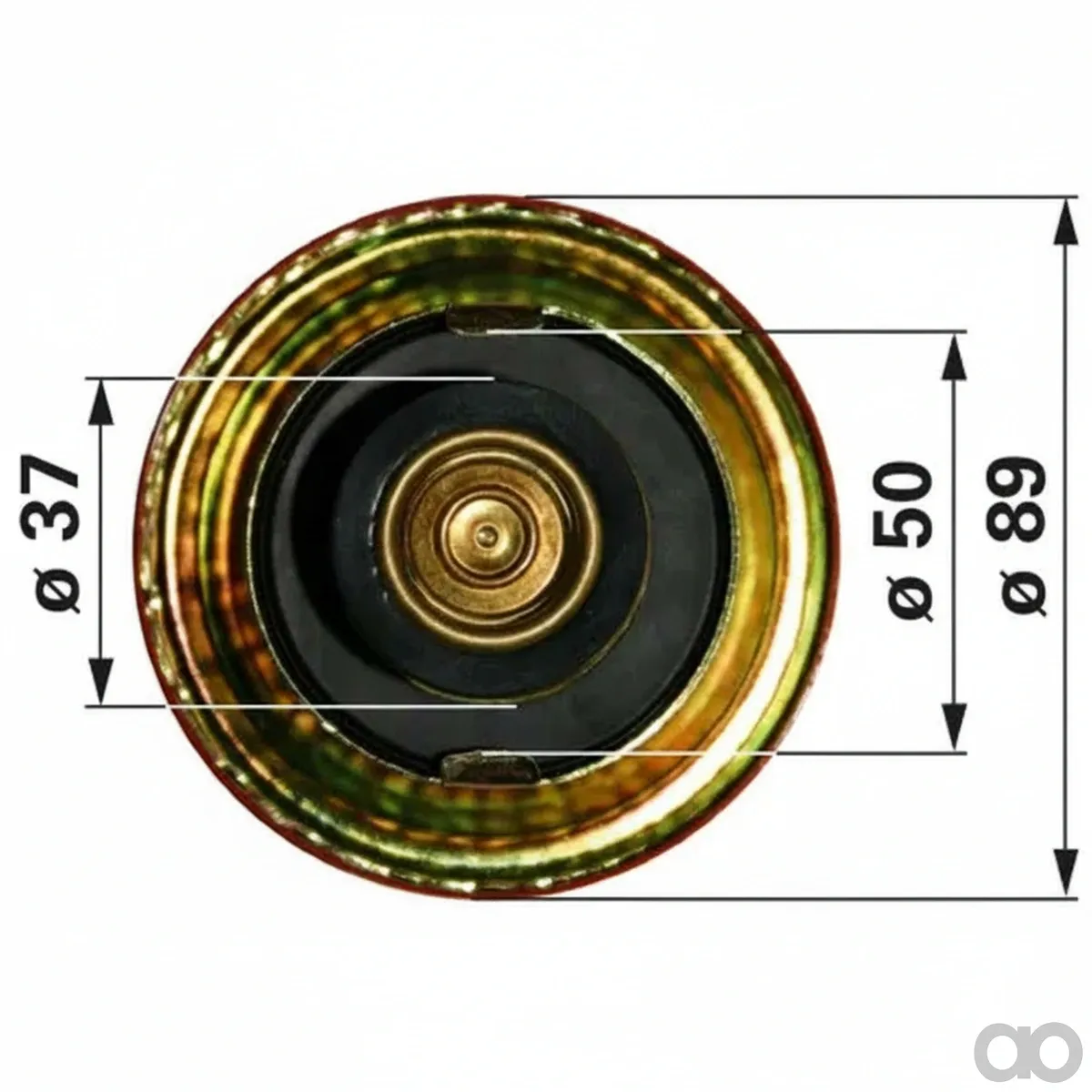 Prillinger - 00112038 - Kuehlerverschluss Anstelle Von