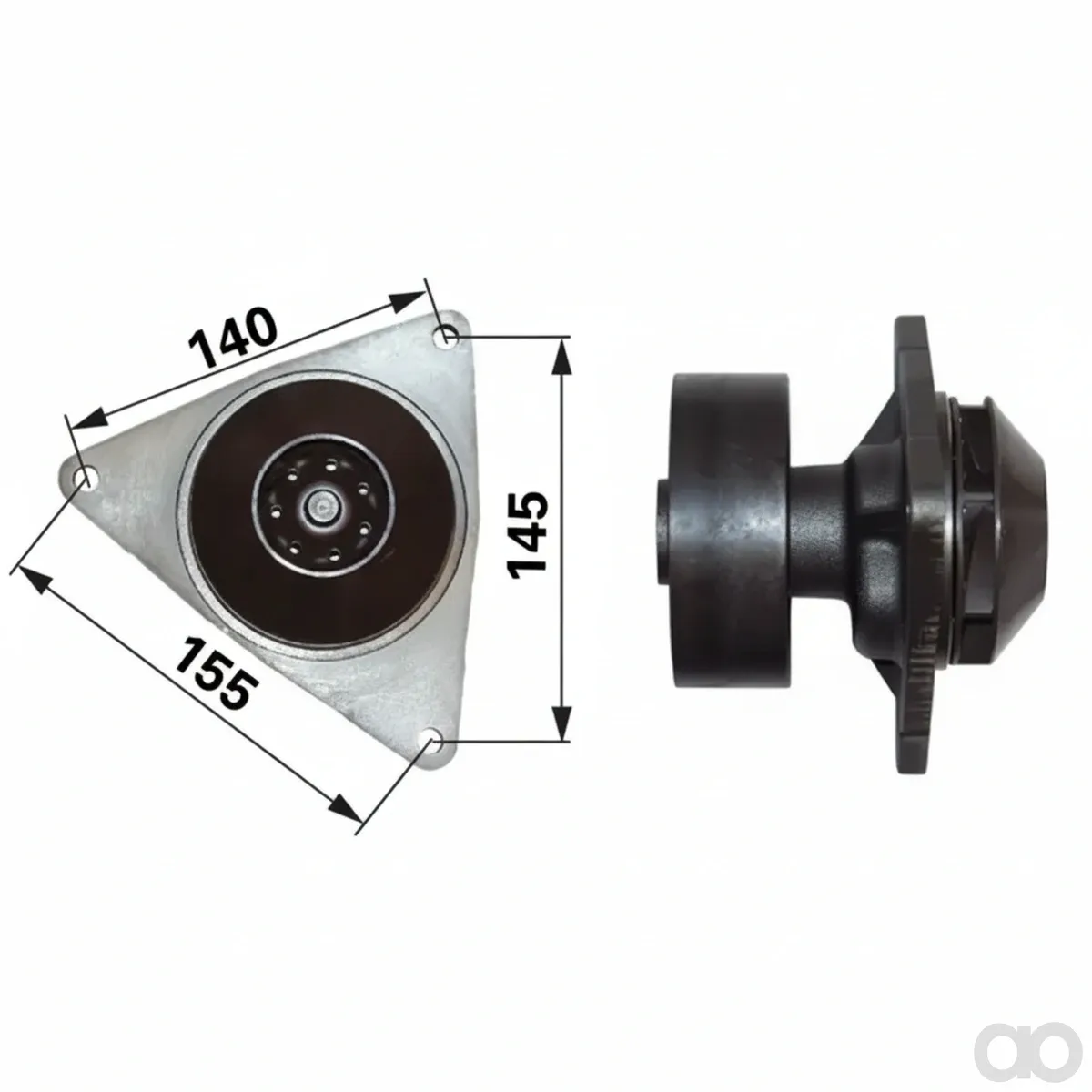 Prillinger - 00112111 - Wasserpumpe Anstelle von IHC J