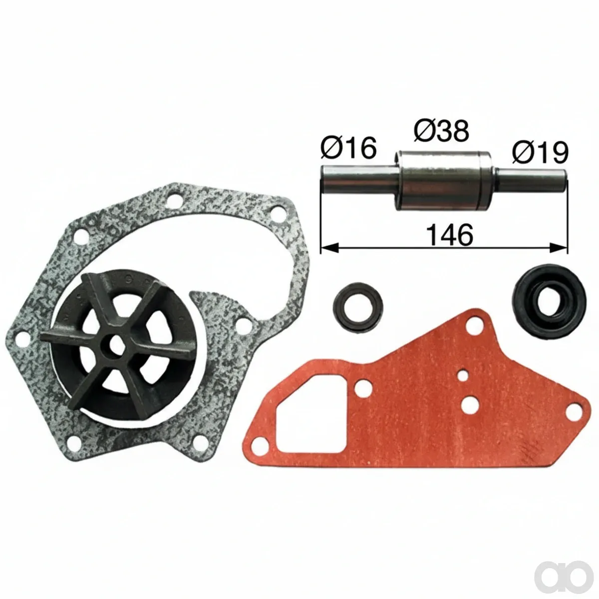 Prillinger - 00112250 - Reparatursatz fuer Wasserpumpe