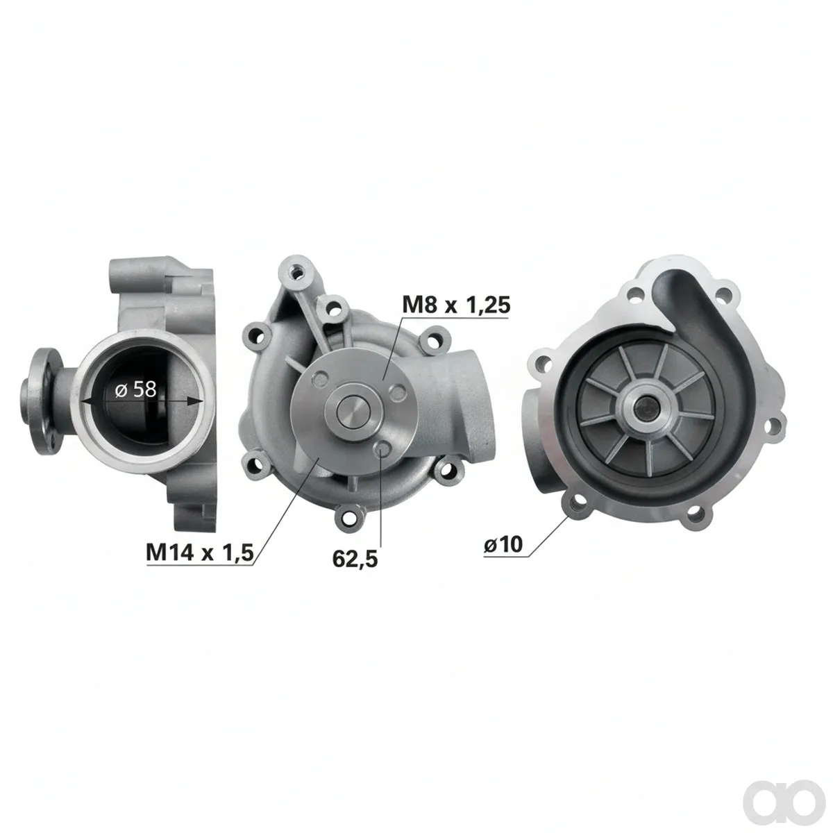 Prillinger - 00112260 - Wasserpumpe Anstelle von Deutz