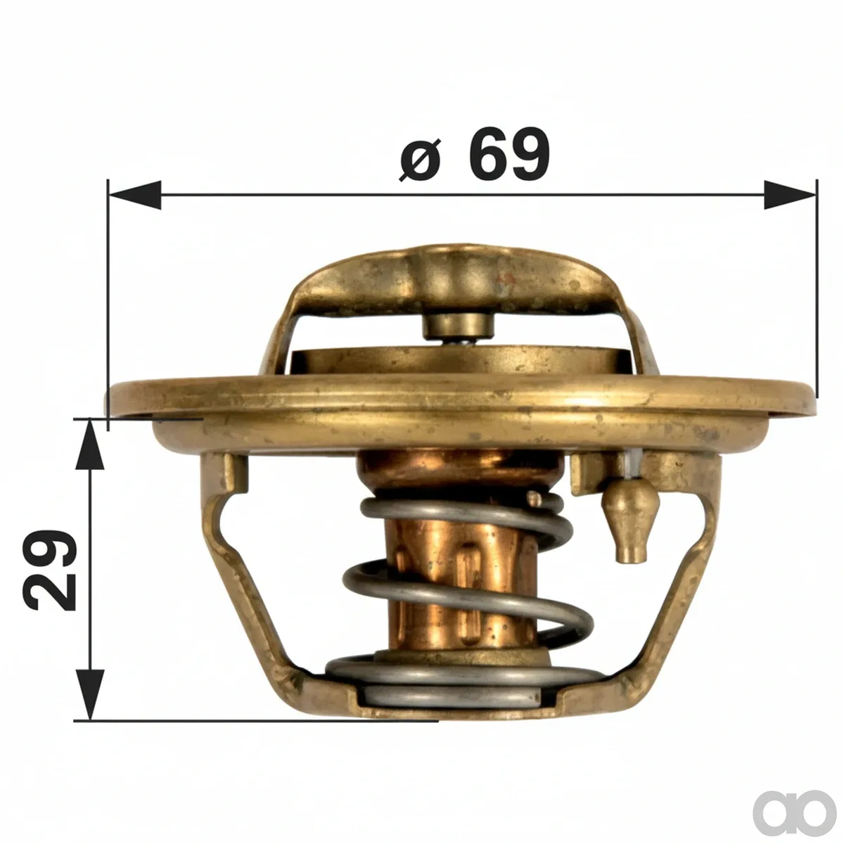 Prillinger - 00112530 - Thermostat 78 Grad Zu John Deere