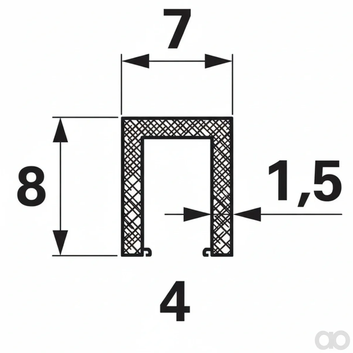 Prillinger - 00115088 - U-Profil