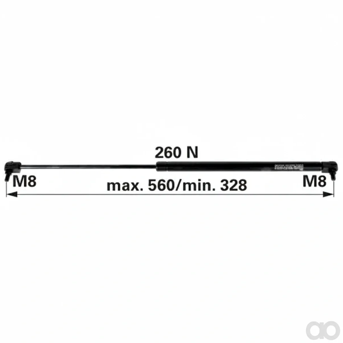 Prillinger - 00115313 - Gasdruckfeder fuer Heckscheibe