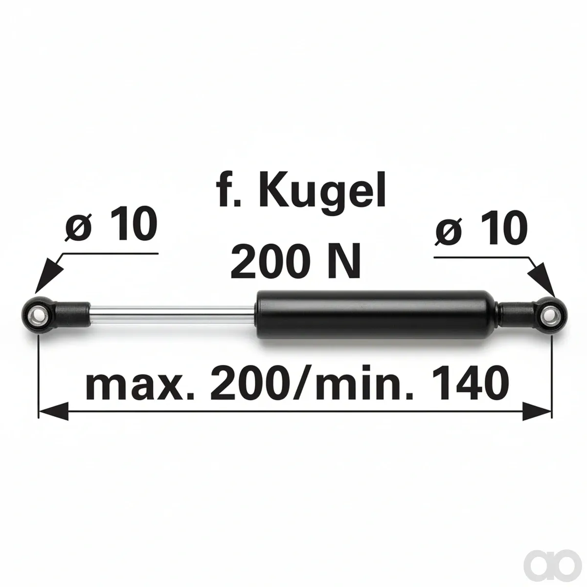 Prillinger - 00115328 - Gasdruckfeder fuer Tuer zu New Holland