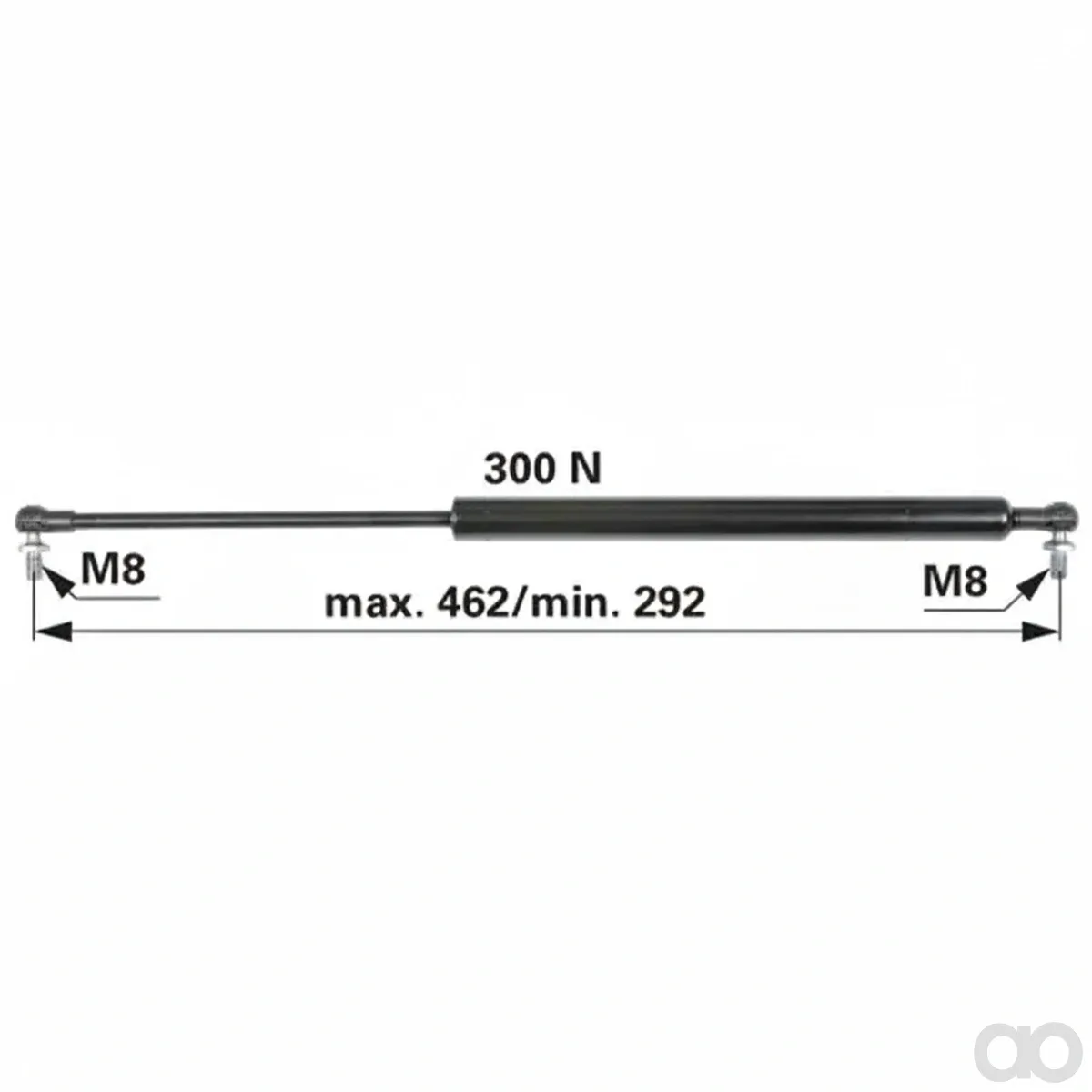 Prillinger - 00115527 - Gasdruckfeder fuer Heckscheibe