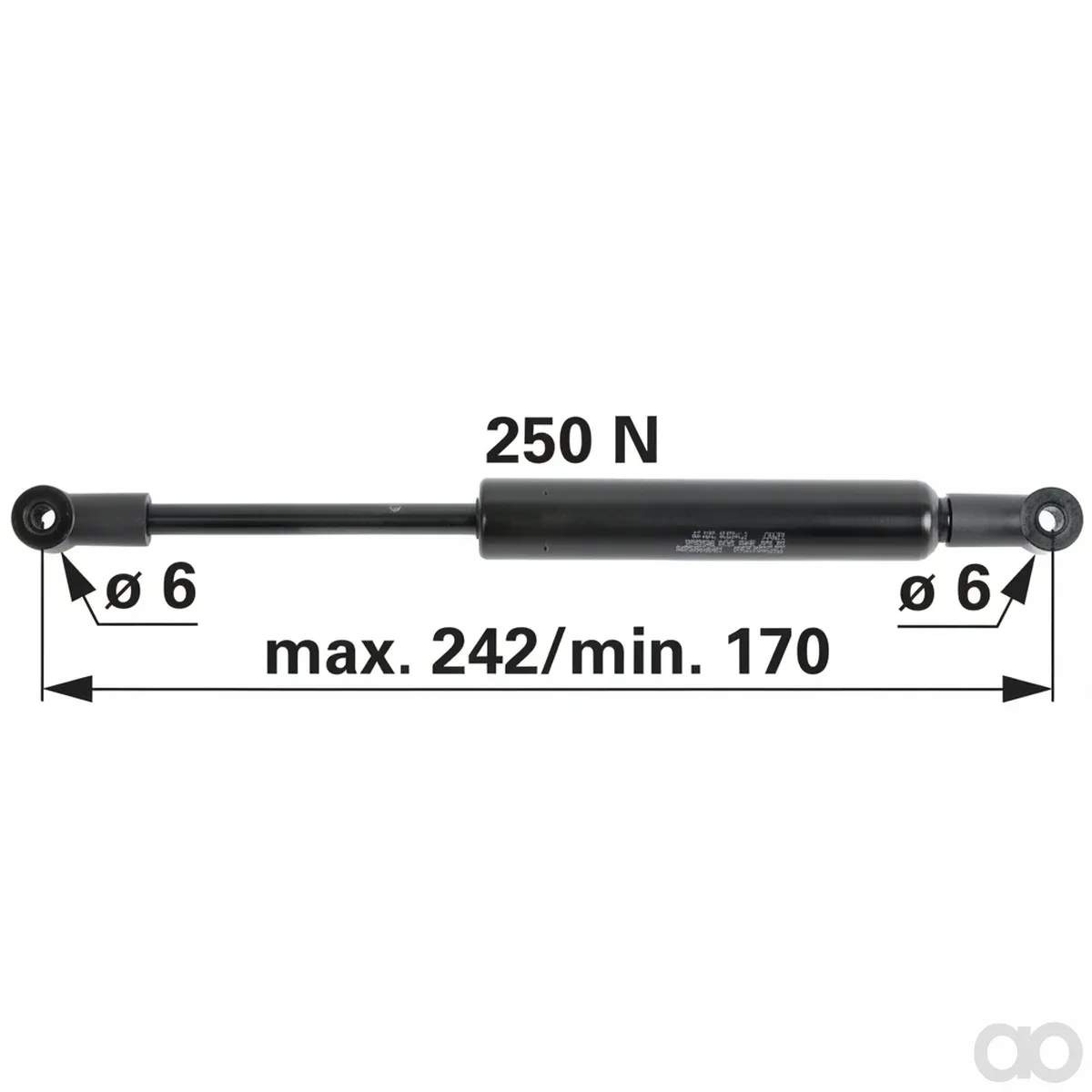 Prillinger - 00115531 - Gasdruckfeder fuer Tuer Zu David