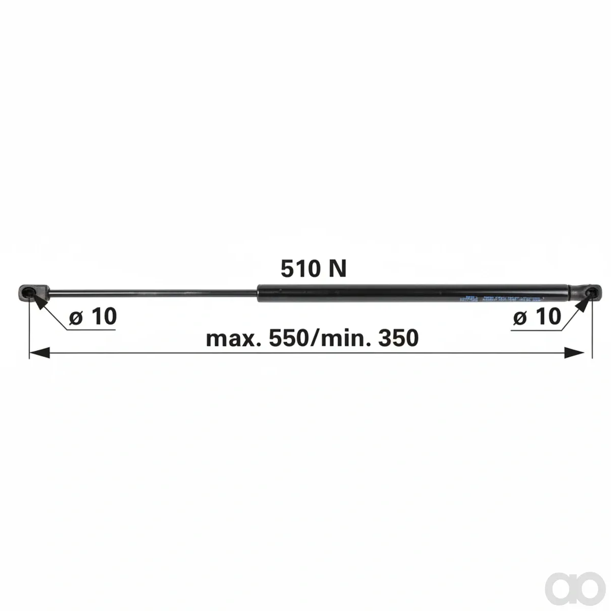 Prillinger - 00115666 - Gasdruckfeder fuer Motorhaube