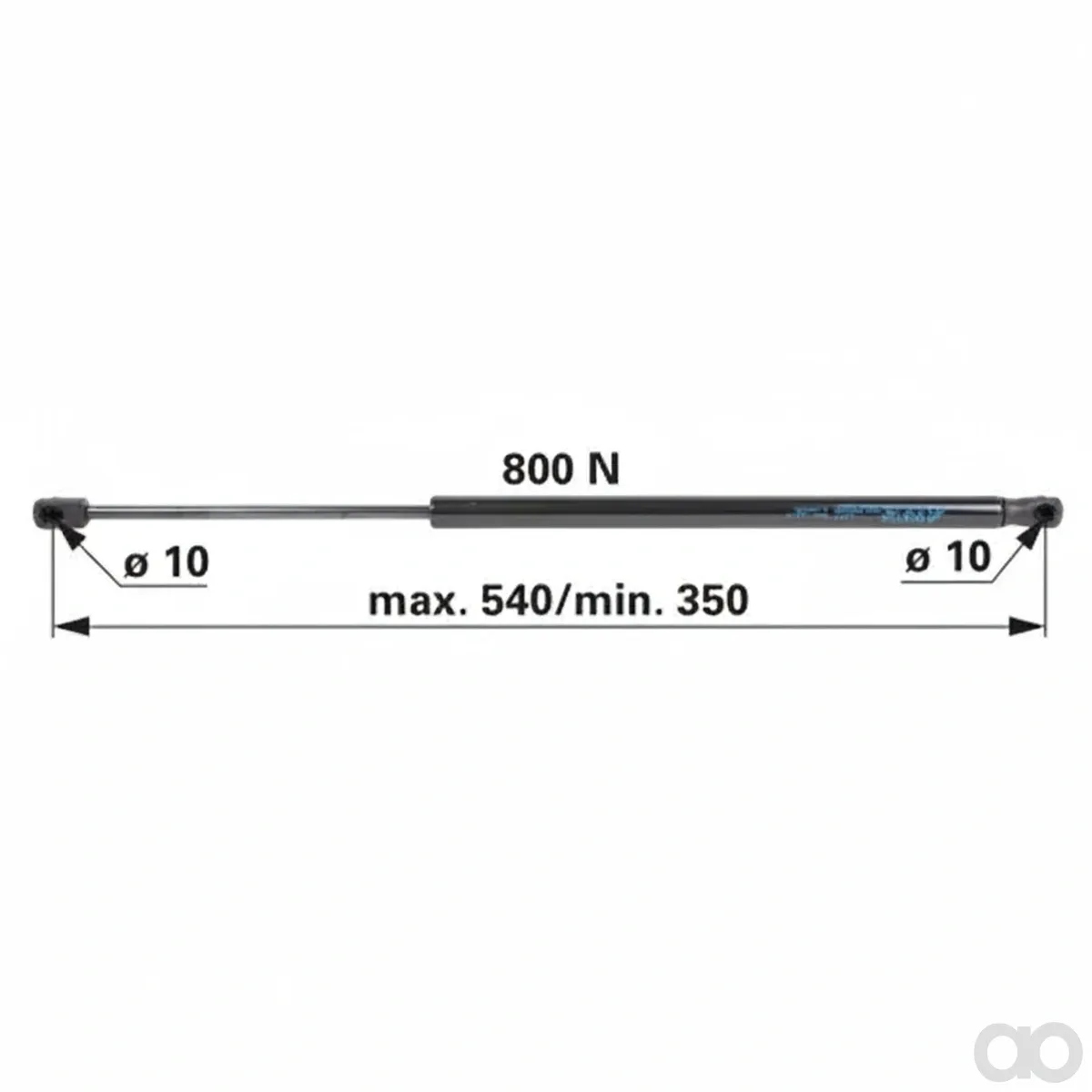 Prillinger - 00115668 - Gasdruckfeder fuer Motorhaube