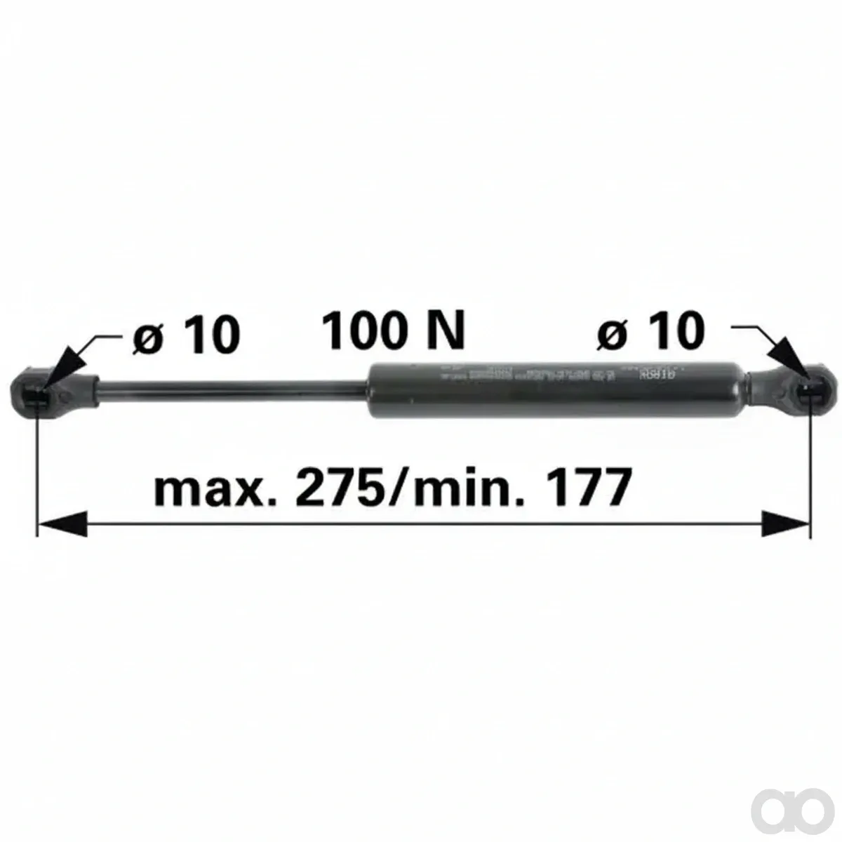Prillinger - 00115679 - Gasdruckfeder fuer vorne- Und Tuer