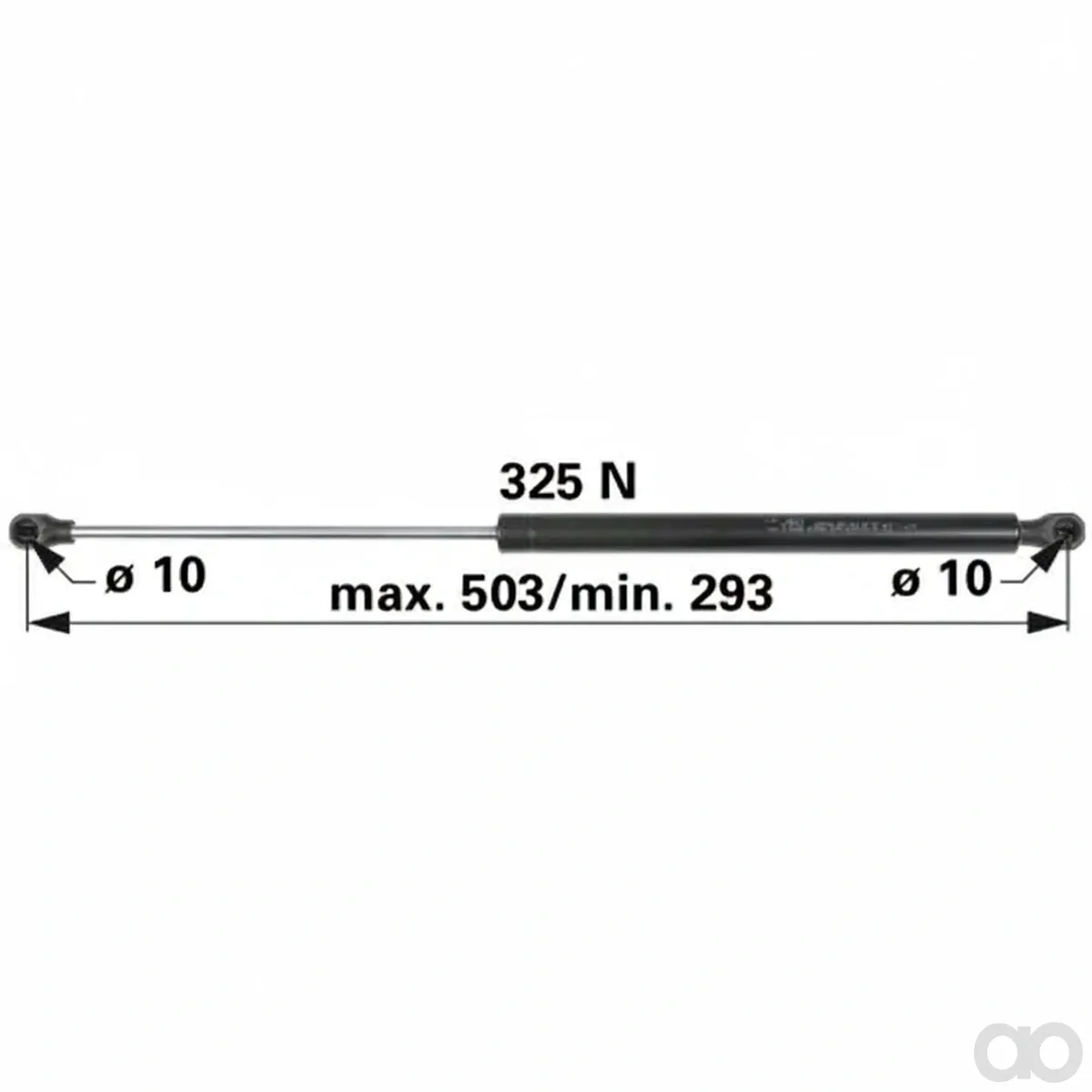 Prillinger - 00115681 - Gasdruckfeder fuer MF Tuer
