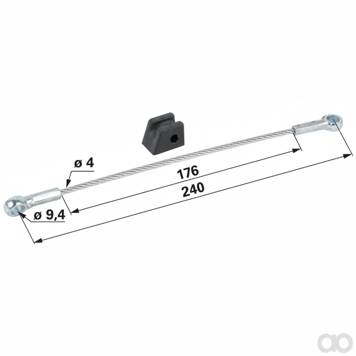 Prillinger - 00117616 - Tuerhalteseil Zu Mauser
