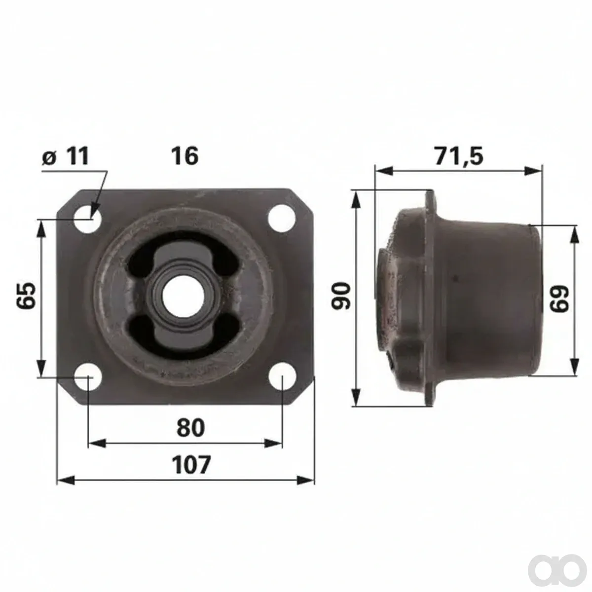 Prillinger - 00118951 - Kabinenlager Anstelle Von Fen