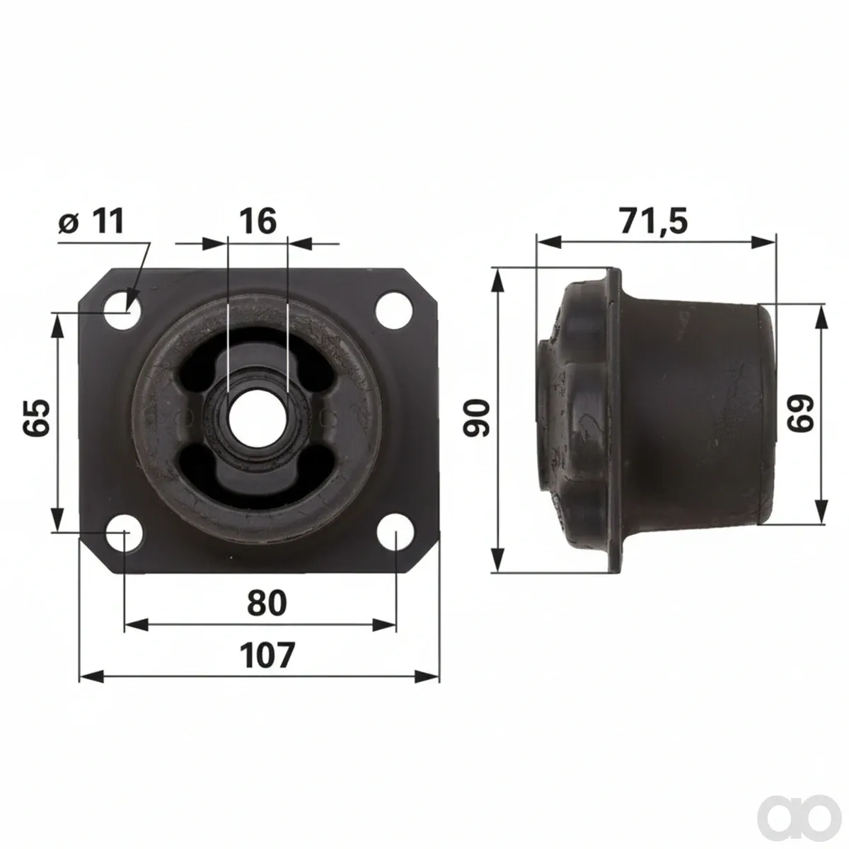 Prillinger - 00118952 - Kabinenlager Anstelle Von Fen