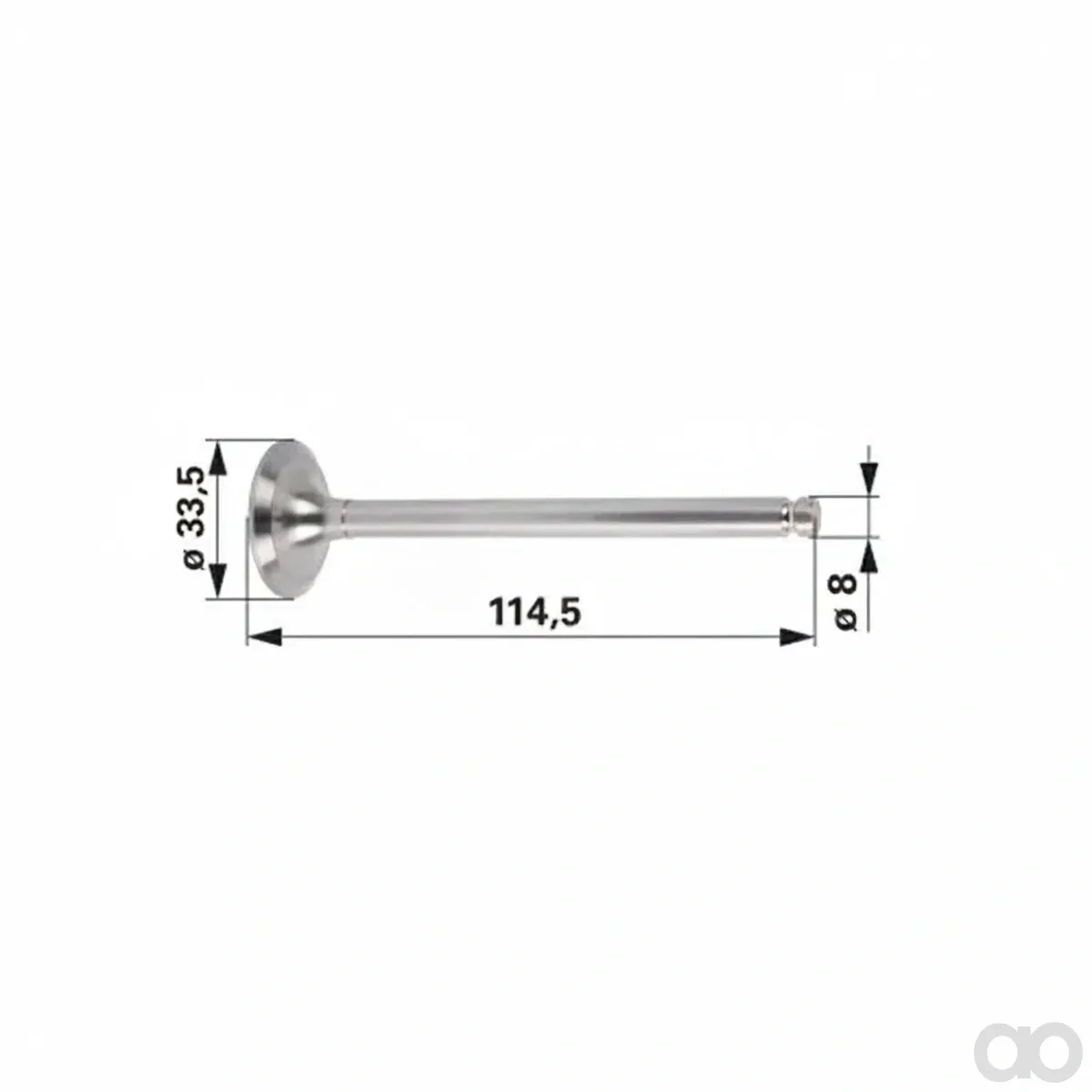 Prillinger - 00121734 - Auslassventil 35 Grad, Anstelle