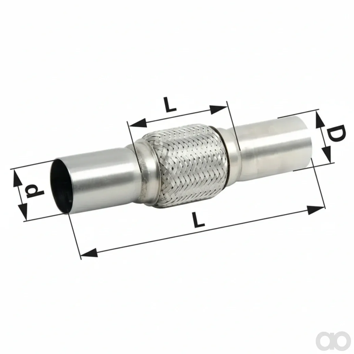 Prillinger - 00125001 - Flexrohr mit Anschlussrohr Idm