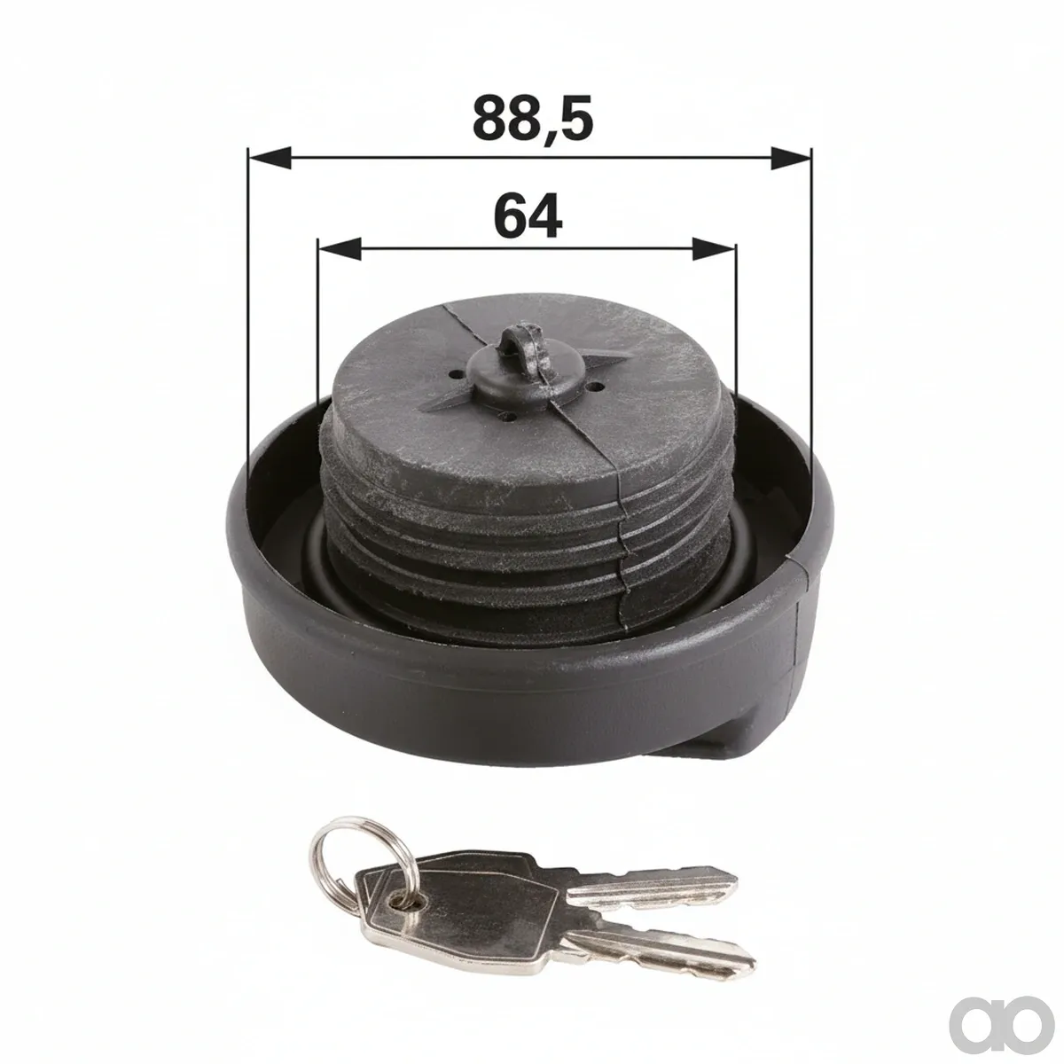 Prillinger - 00127795 - Tankverschluss versperrbar zu