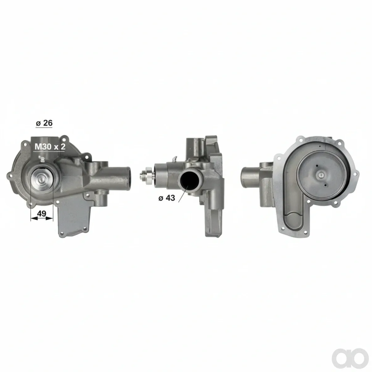 Prillinger - 00128108 - Wasserpumpe zu Steyr