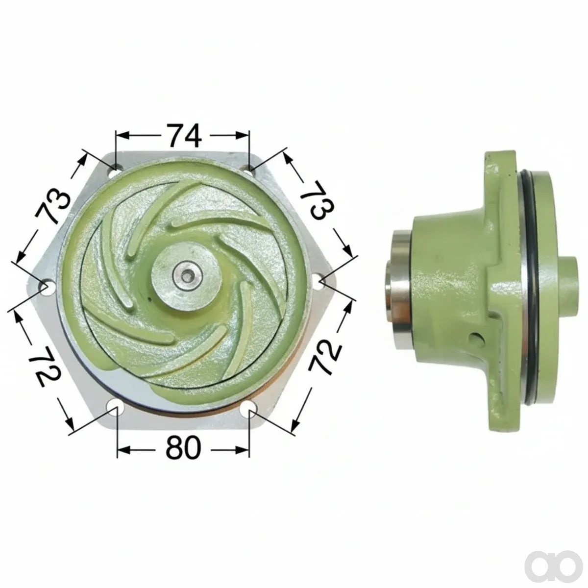 Prillinger - 00128512 - Wasserpumpe Zu Fendt