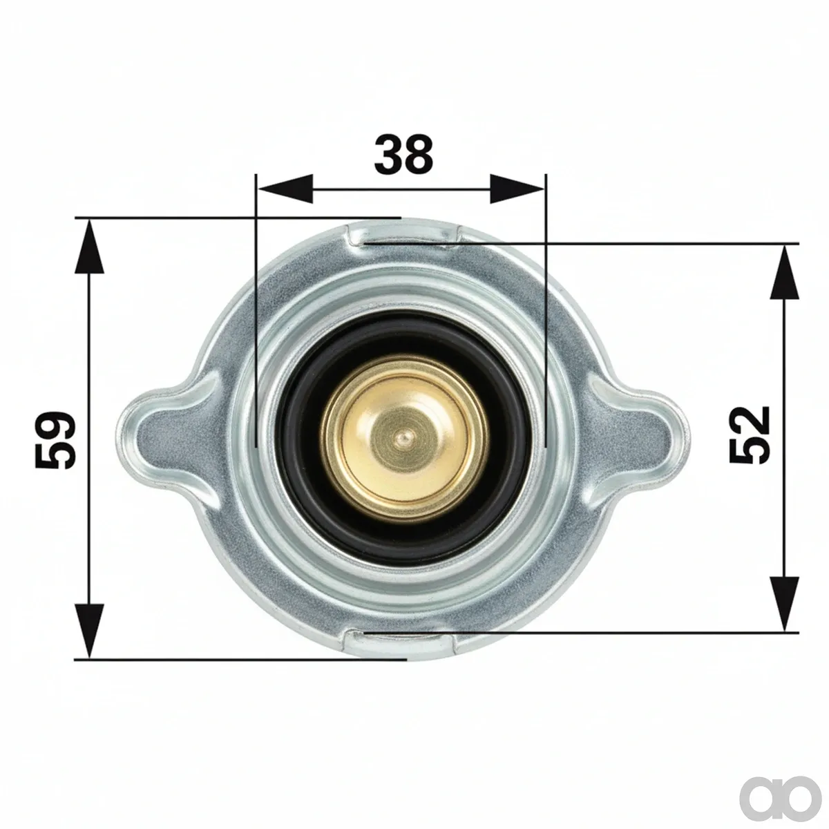 Prillinger - 00129514 - Kuehlerverschluss Zu New Holland
