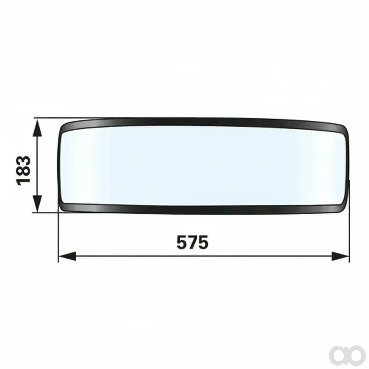 Prillinger - 00133265 - Glas fuer Scheinwerferrahmen