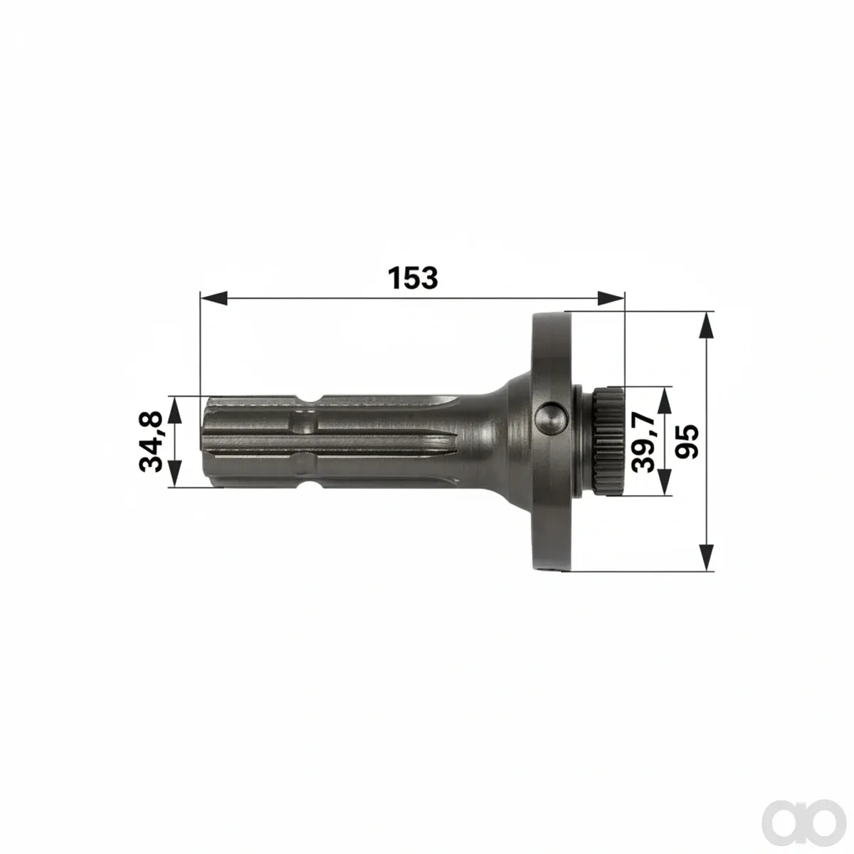 Prillinger - 00142208 - Zapfwellenstummel 1 3/8 Zoll