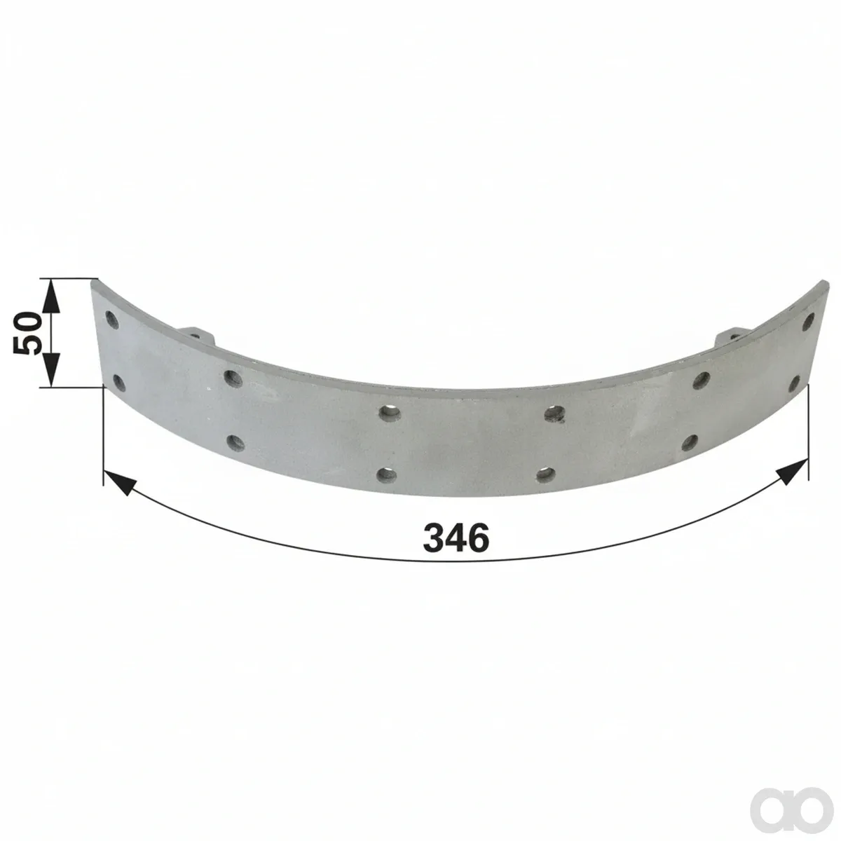 Prillinger - 00145301 - Bremsbelag 346X50 Mm