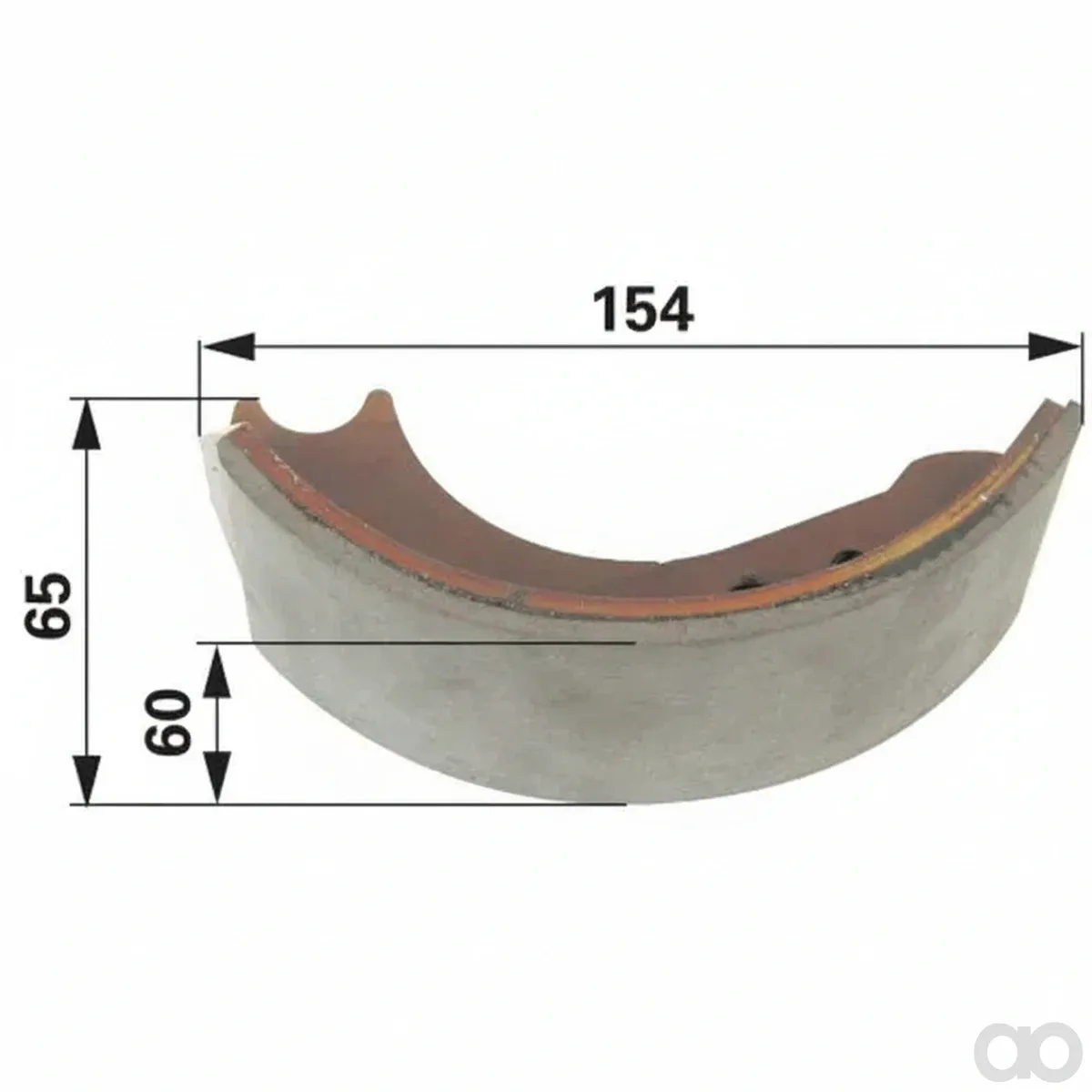 Prillinger - 00145532 - Bremsbacke 150X60 Mm