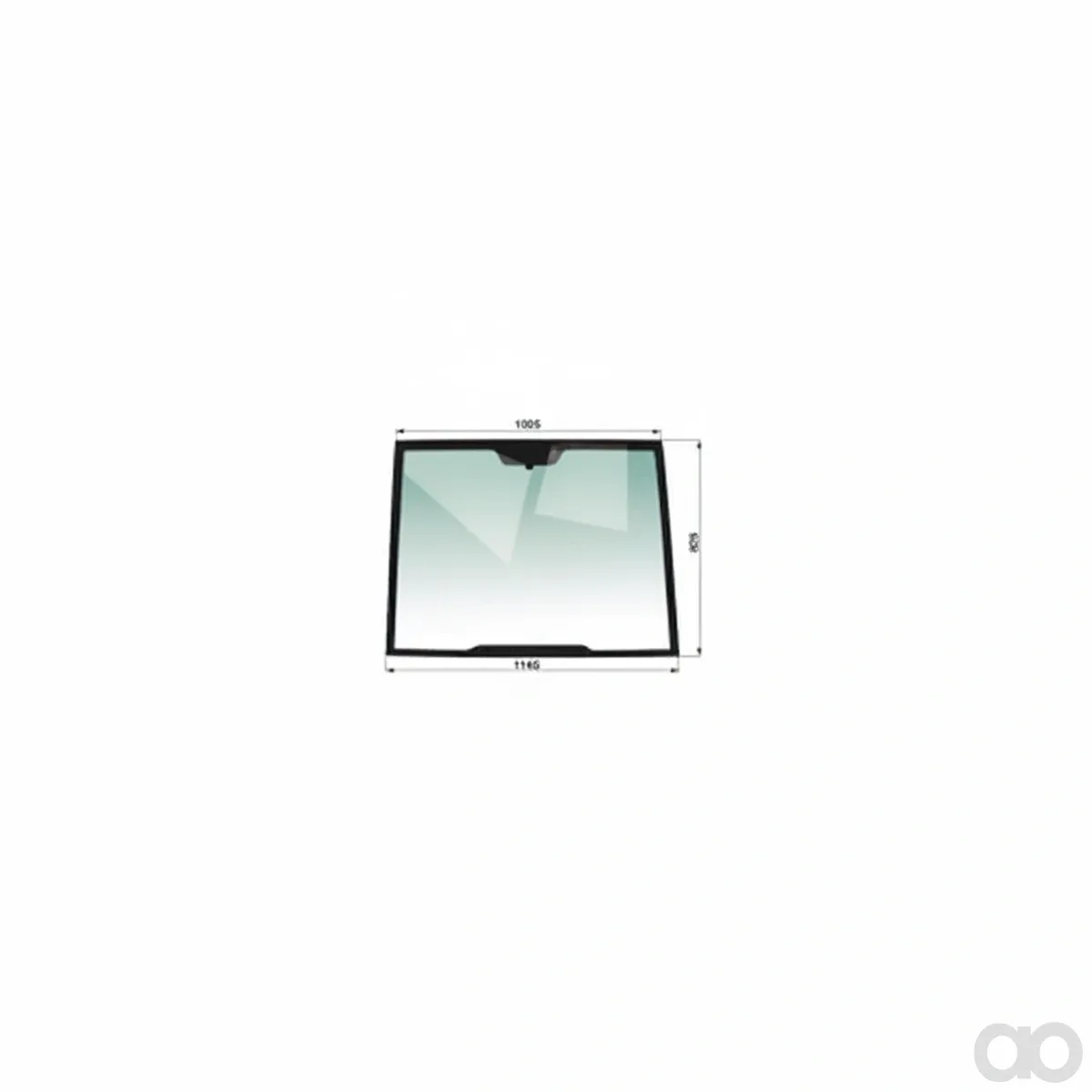 Prillinger - 00154310 - Frontscheibe Farbe Gruen Getoent