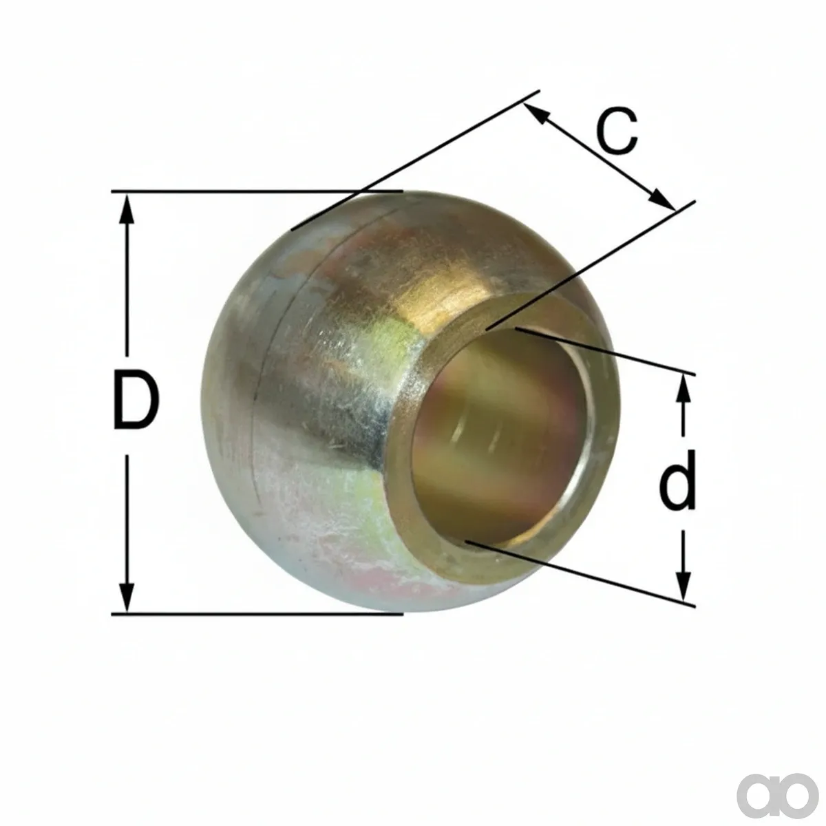 Prillinger - 00162485 - Unterlenkerkugel lose Kat. 4