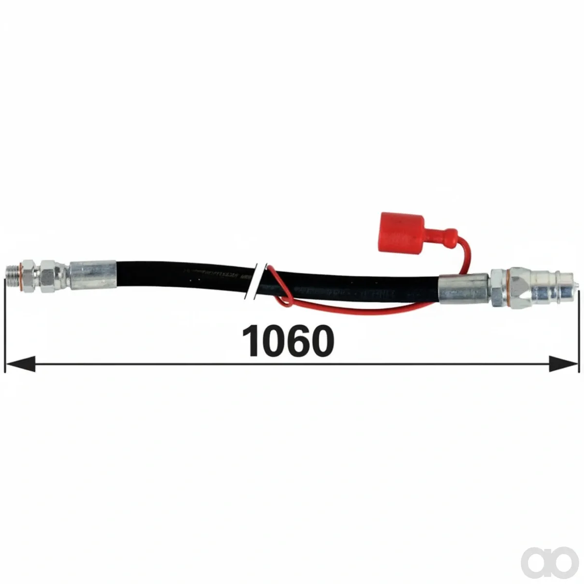 Prillinger - 00162495 - Schlauch mit Gewindenippel Dn1