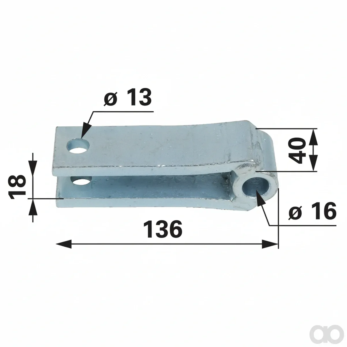 Prillinger - 00163317 - Halterung mit Buchse gekroepft
