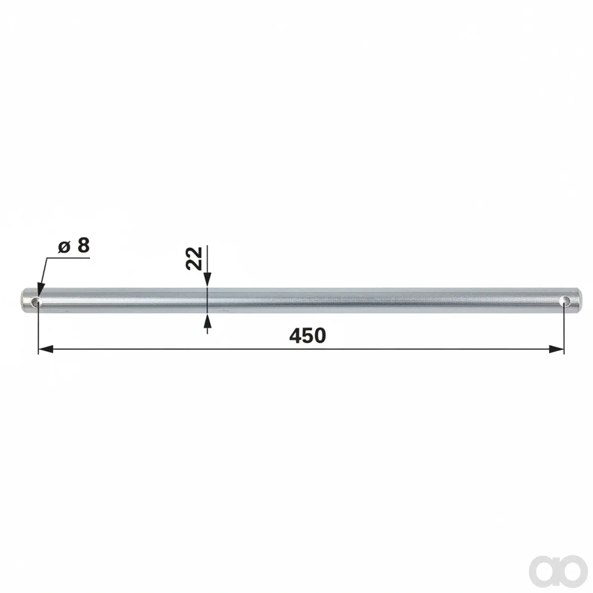 Prillinger - 00163319 - Welle Kommunal 22X480Mm