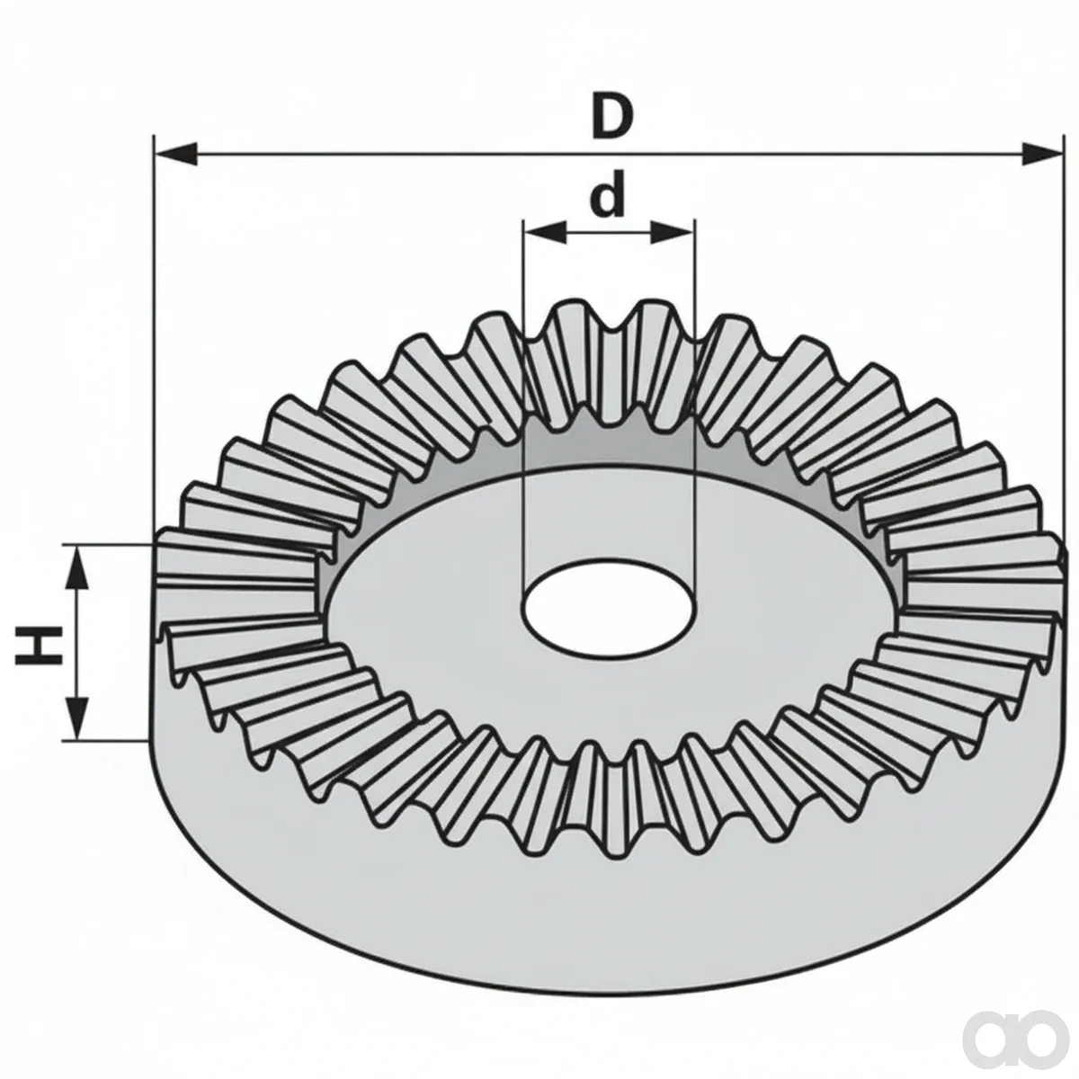 Prillinger - 00182051 - Zahnscheibe Diameter 90 Mm