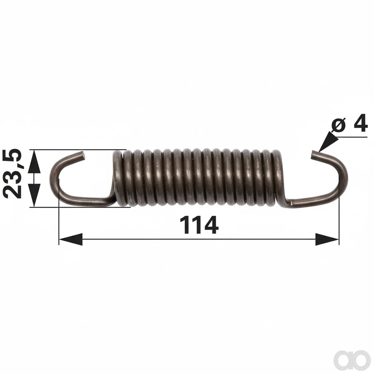 Prillinger - 00183382 - Feder fuer Bremsbacke Passend Zu
