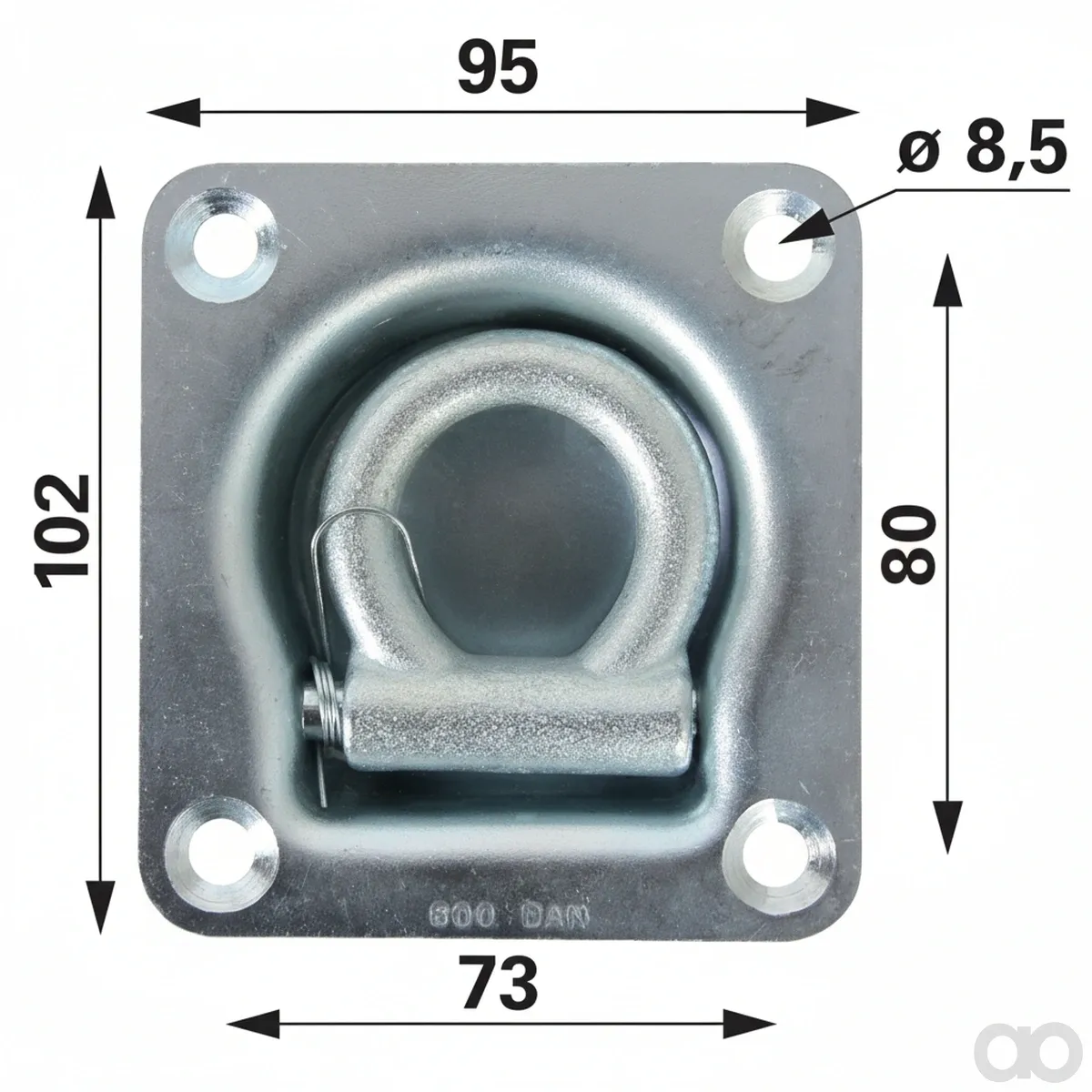 Prillinger - 00186061 - Zurrmulde Einfach 800 Dan mit