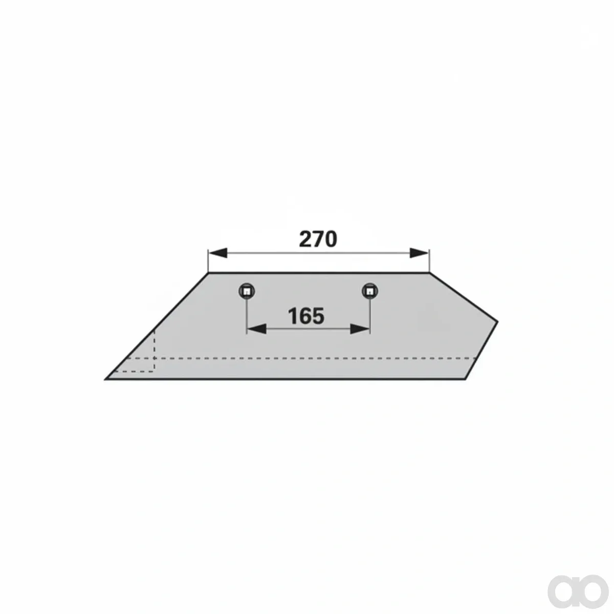 Prillinger - 00203213 - Scharhinterteil Stangen Anstelle