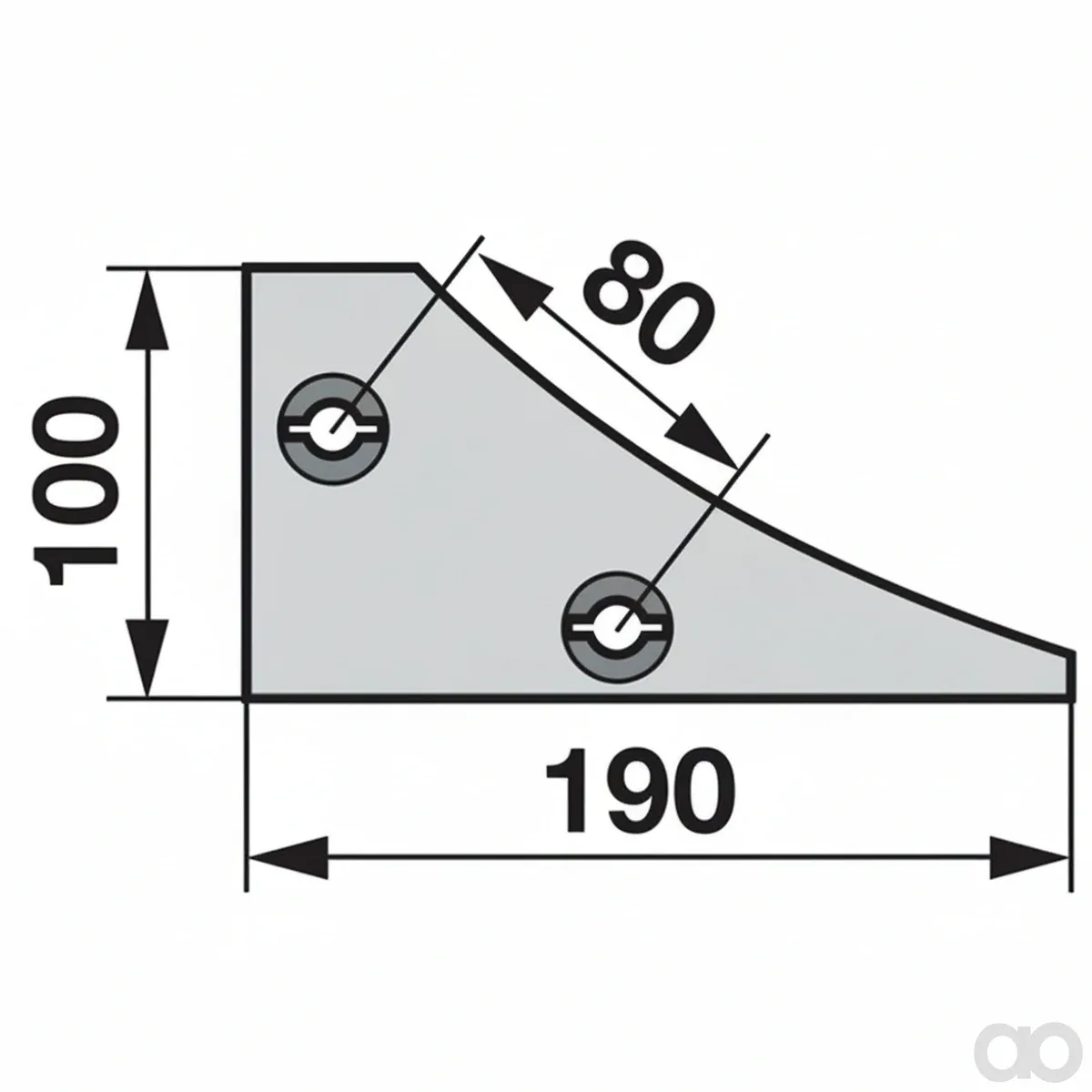 Prillinger - 00203431 - Anlagenvorderteil Stangen Anstellwinkel