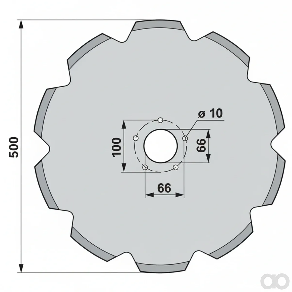 Prillinger - 00206512 - Scheibensechscheibe Anstelle V