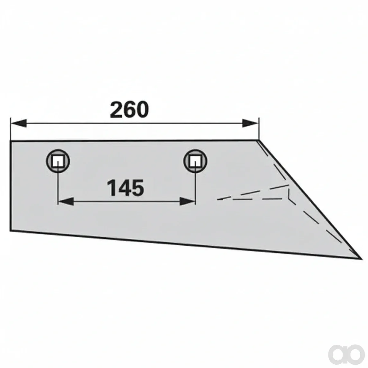 Prillinger - 00208134 - Spitzschare Rechts Anstelle Vo
