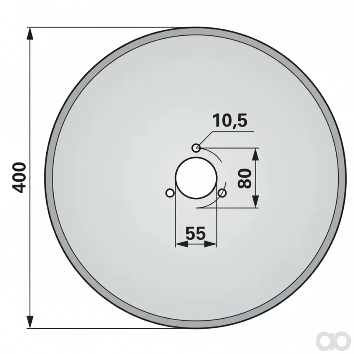 Prillinger - 00214501 - Sechscheibe Glatt Anstelle Von